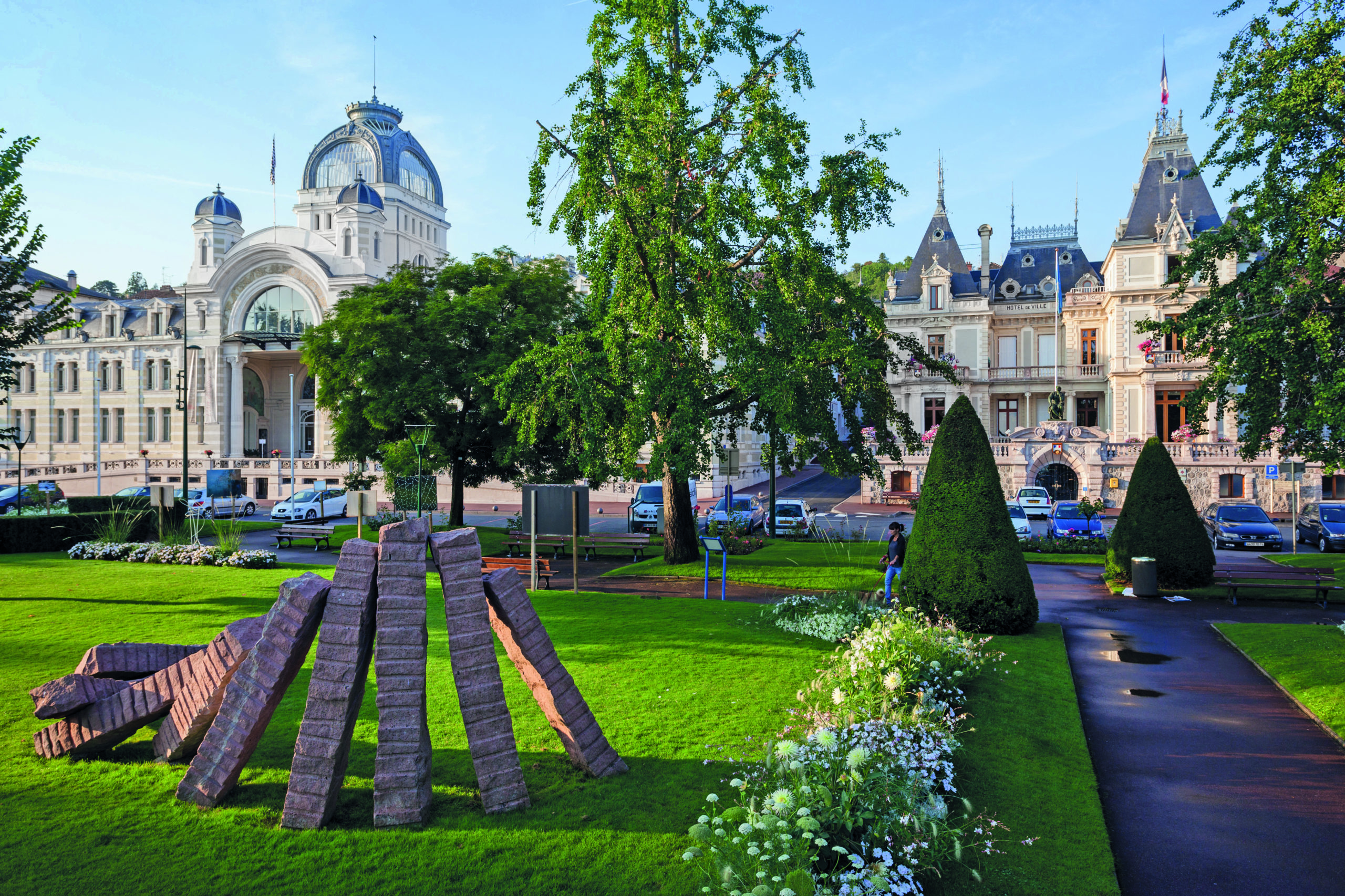 Evian-les-Bains Palais Lumière et Mairie